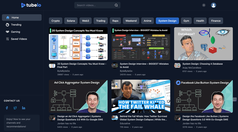 Tubeio